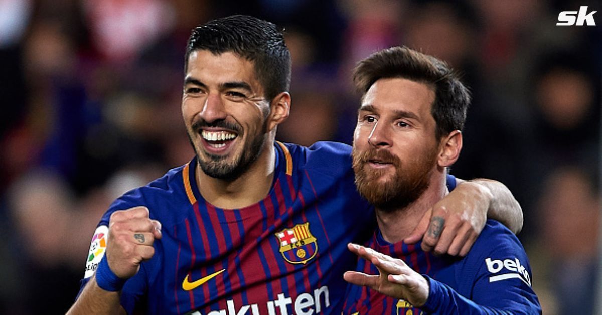 Luis Suarez [Left] and Lionel Messi [Right]