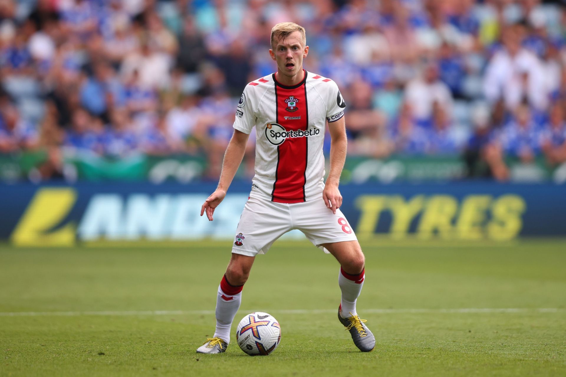 James Ward-Prowse in action for Southampton