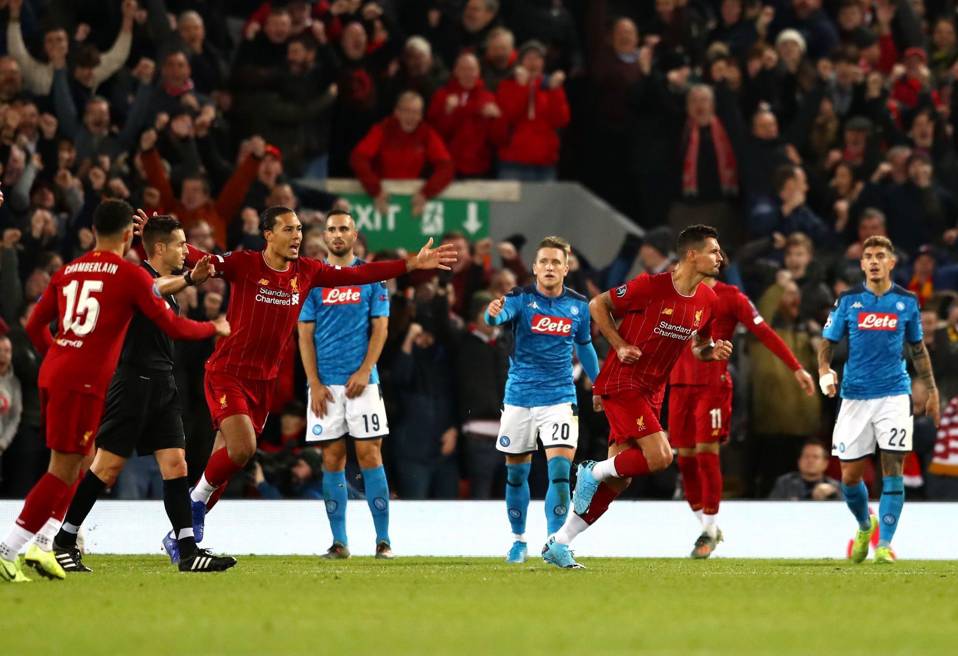 Liverpool FC v SSC Napoli: Group E - UEFA Champions League