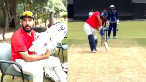 Snippets from the video Yuvraj Singh posted on Instagram