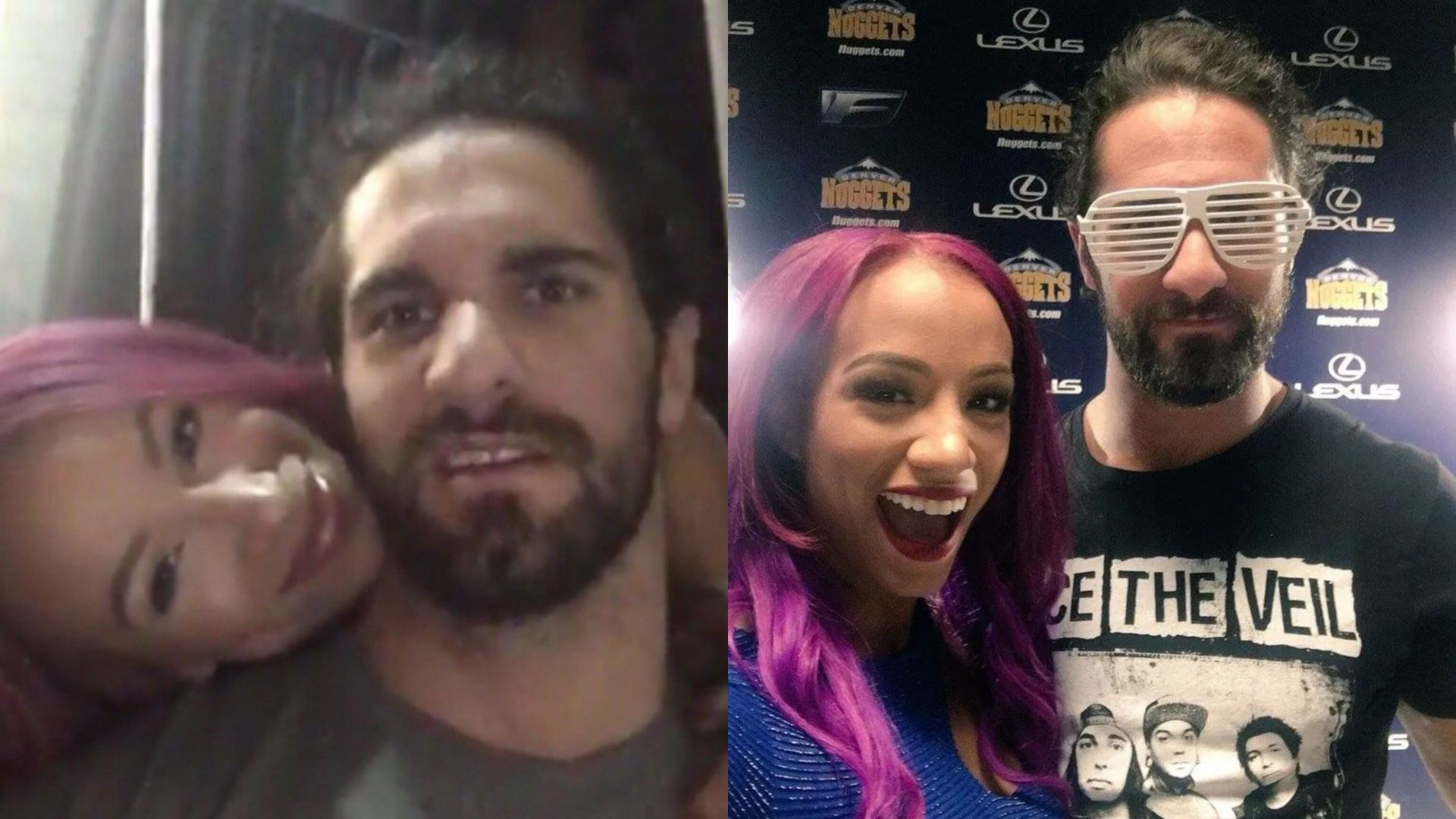 Sasha Banks and Seth Rollins are close friends