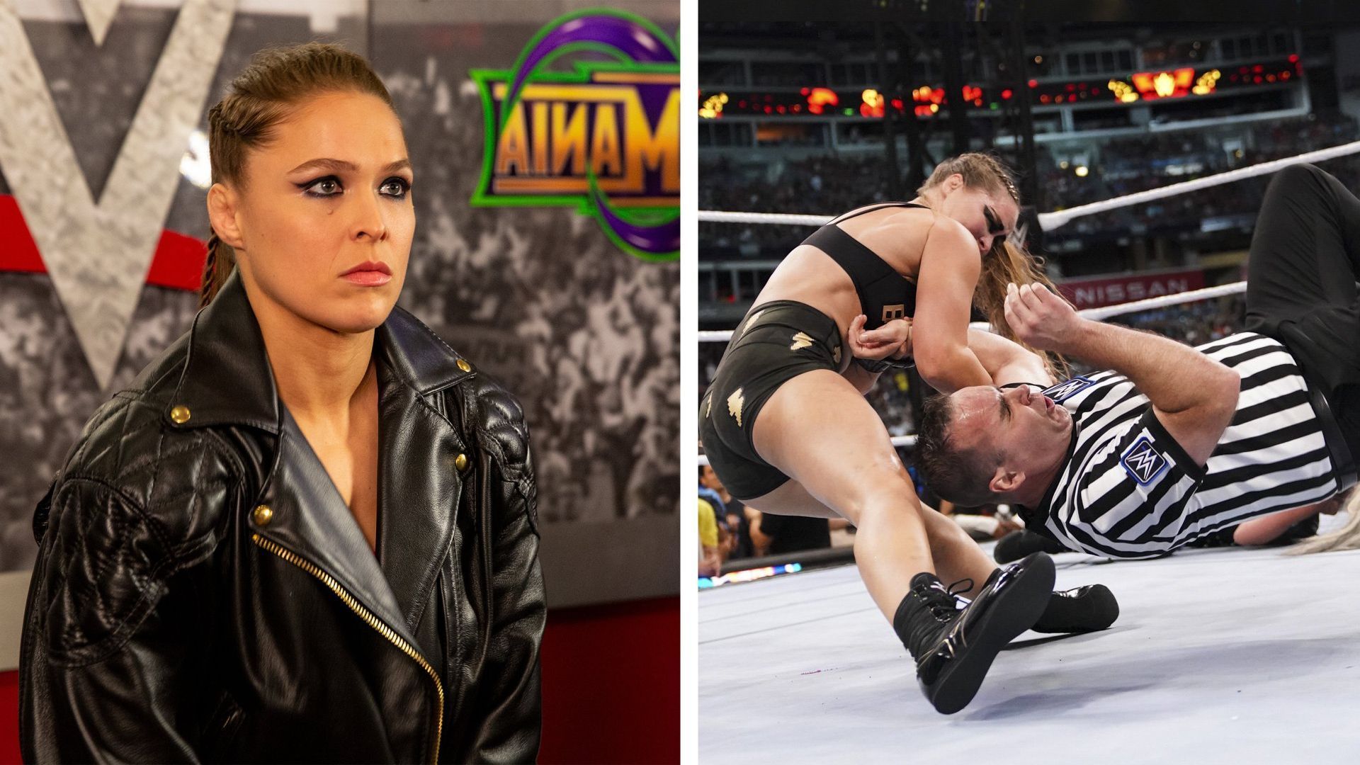 Ronda Rousey had an eventful night at WWE SummerSlam