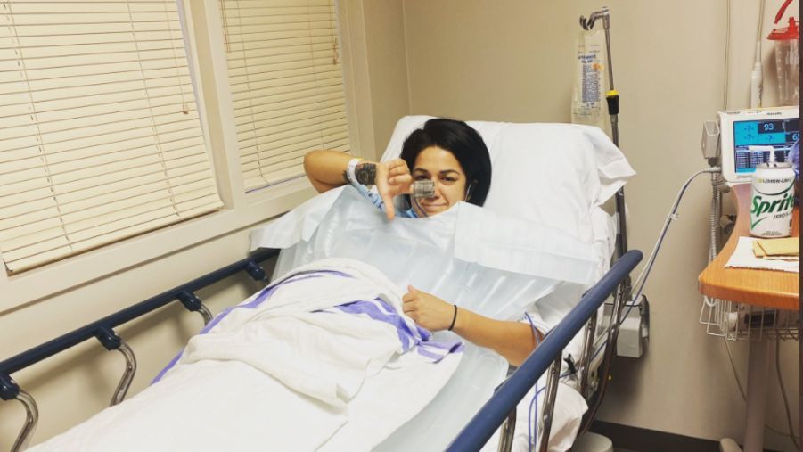 Bayley recuperated for quite some time