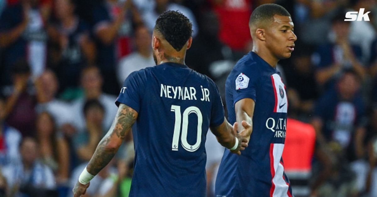 PSG stars Neymar and Kylian Mbappe