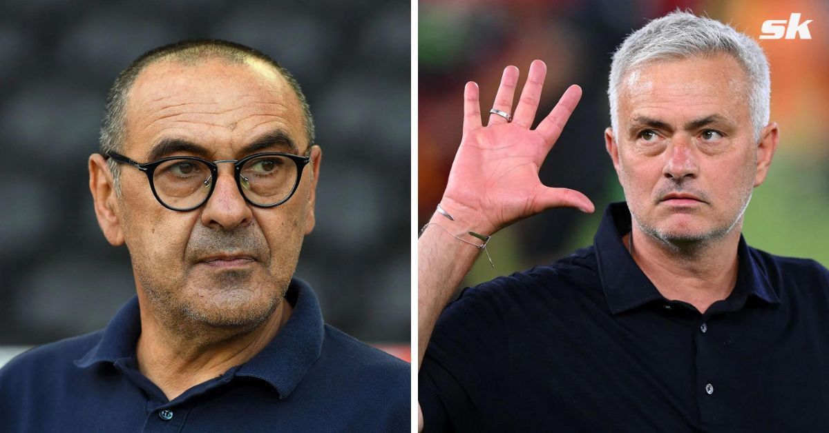 Maurizio Sarri compared himself and Jose Mourinho