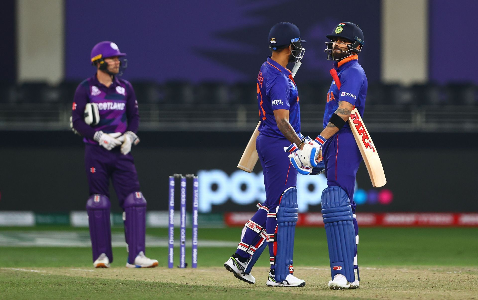 Team India batters Suryakumar Yadav (left) and Virat Kohli. Pic: Getty Images