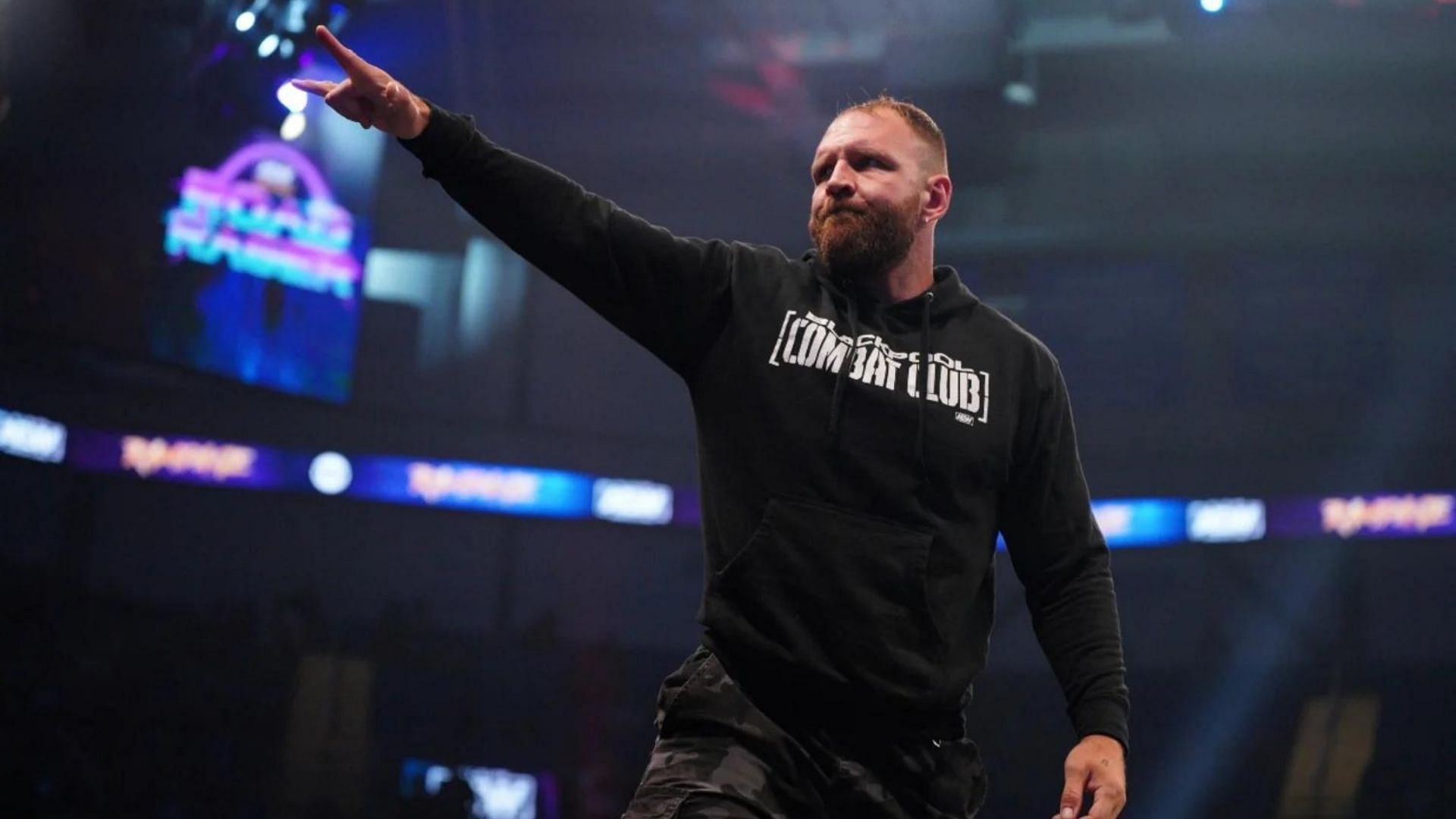 Interim AEW Champion Jon Moxley.