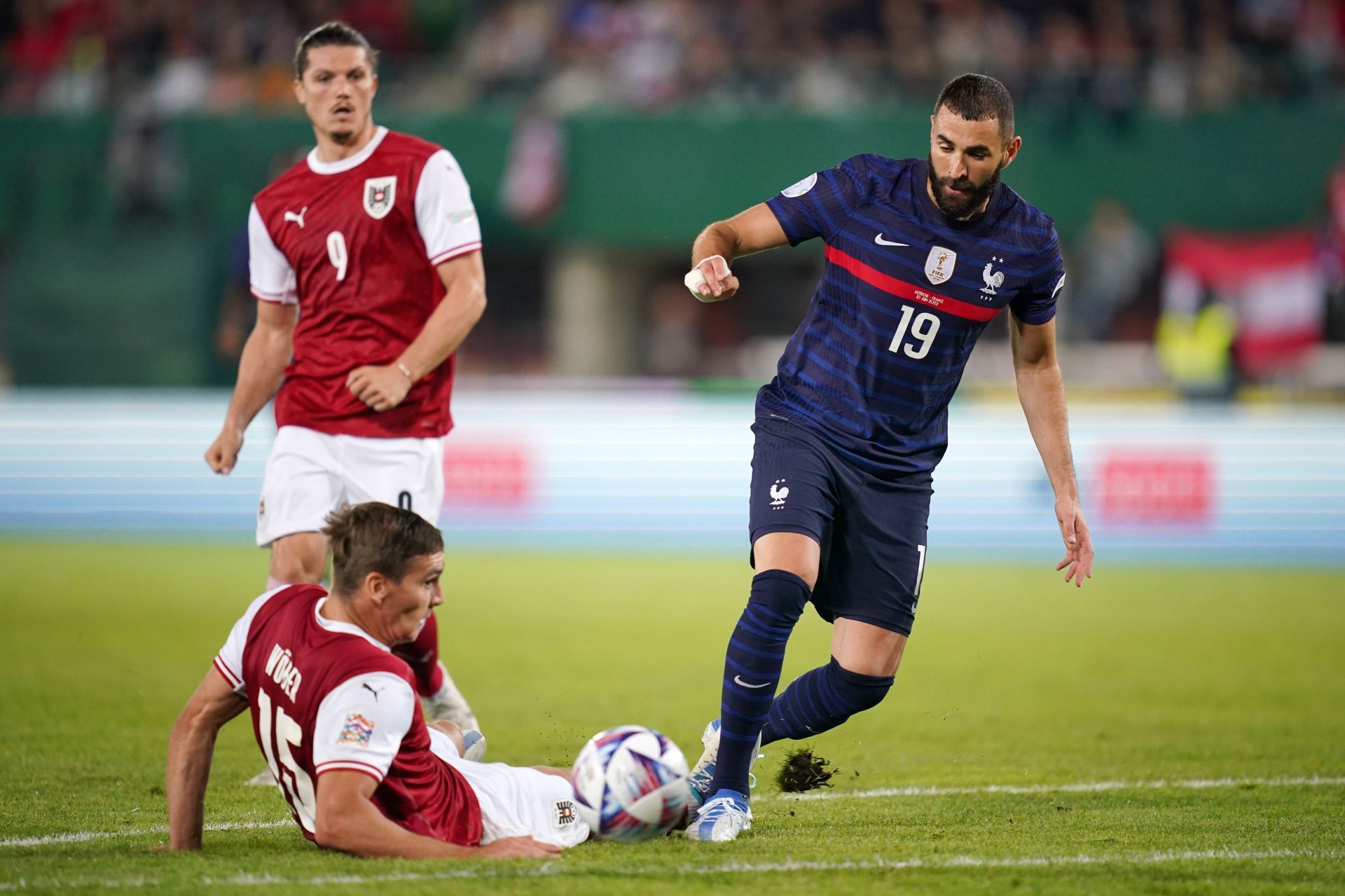 Karim Benzema (right) has been on fire of late.