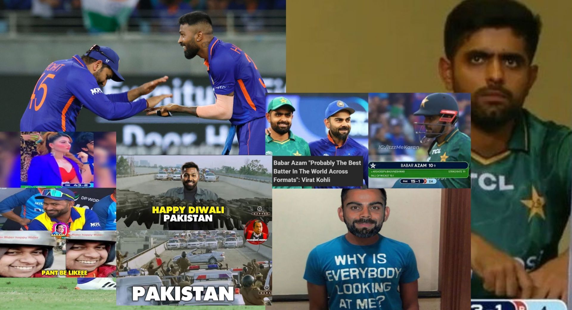 Fans react after first innings of the second match of Asia Cup 2022