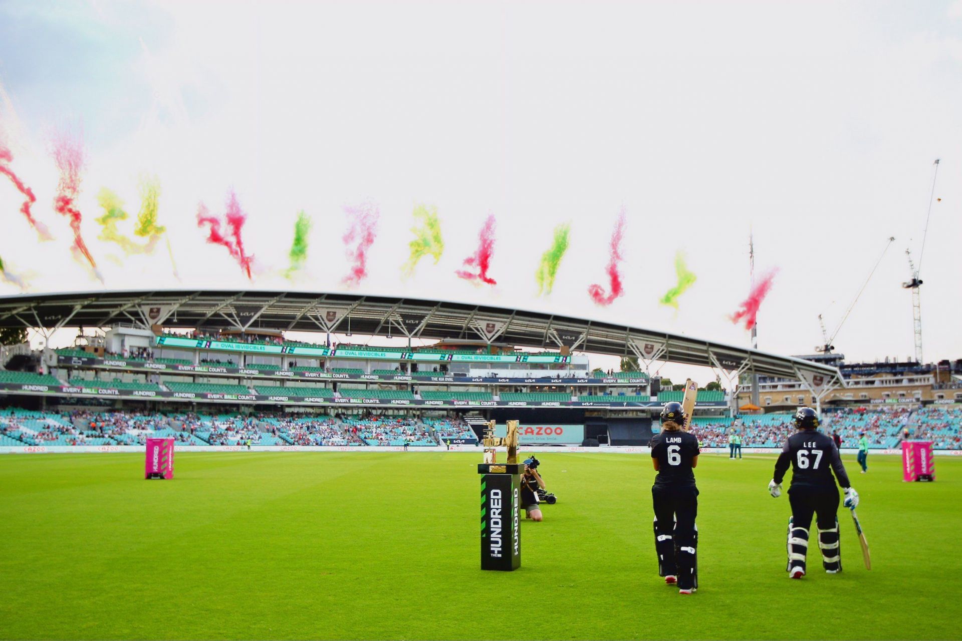 A Hundred fixture at the Oval. (Credits: Twitter)
