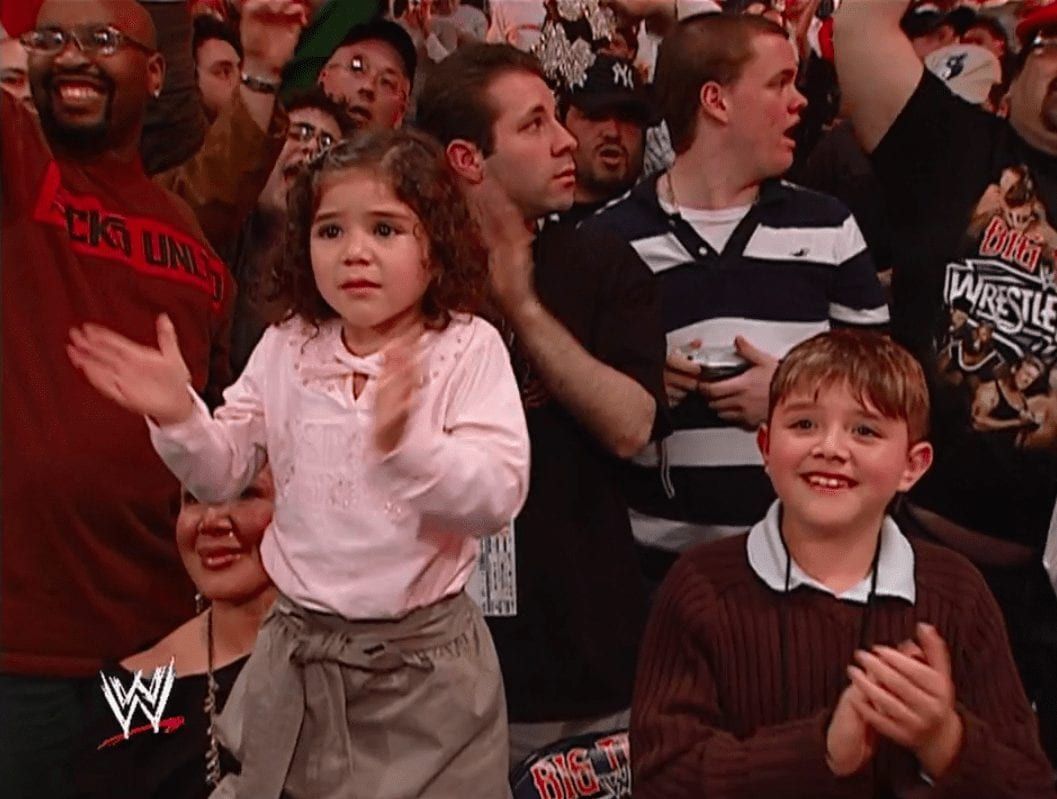 Aalyah was just four years old when she first appeared in WWE