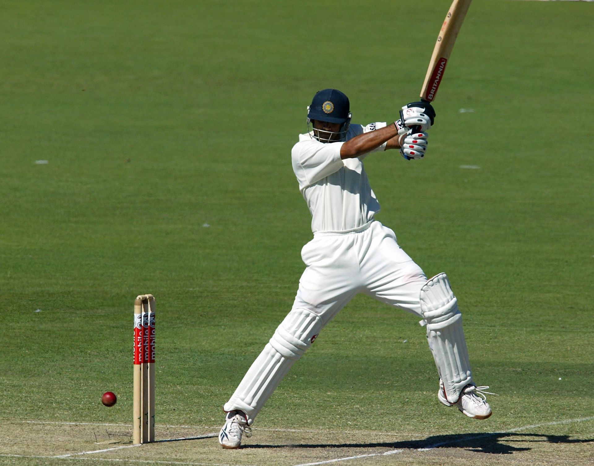Rahul Dravid was the Man of the Match in India&#039;s victory over Australia at the Adelaide Oval in 2003