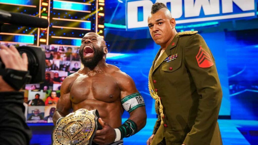 Commander Azeez and Apollo Crews are allies.