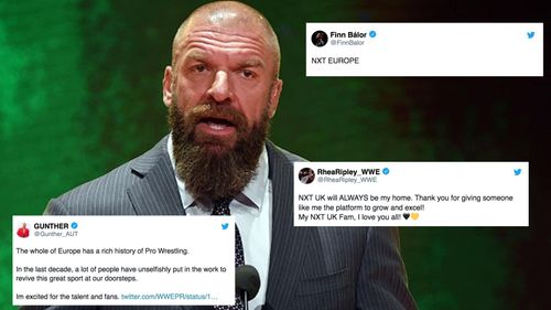 Triple H is WWE's new head of creative.