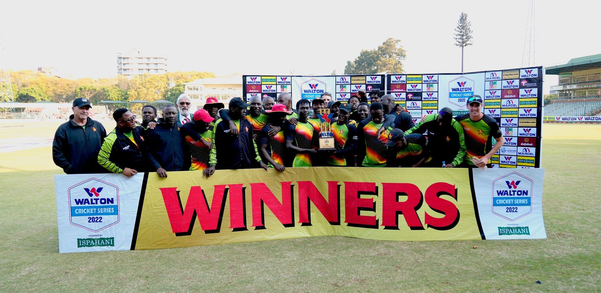 Zimbabwe recently defeated Bangladesh in a three-match ODI series (Image: Twitter)