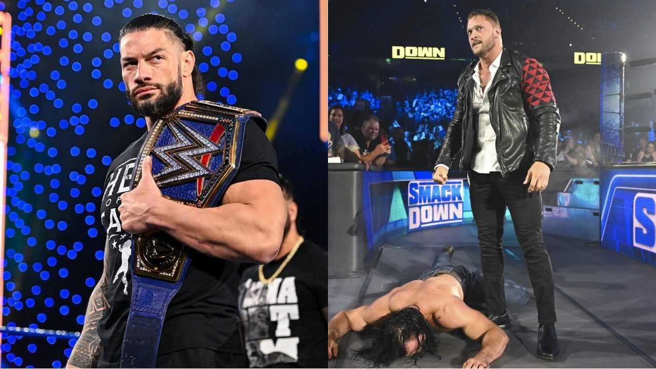 अनडिस्प्यूटेड WWE यूनिवर्सल चैंपियन रोमन रेंस और कैरियन क्रॉस