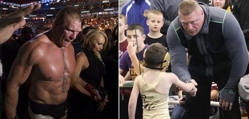 Lesnar is quite the family man outside of WWE