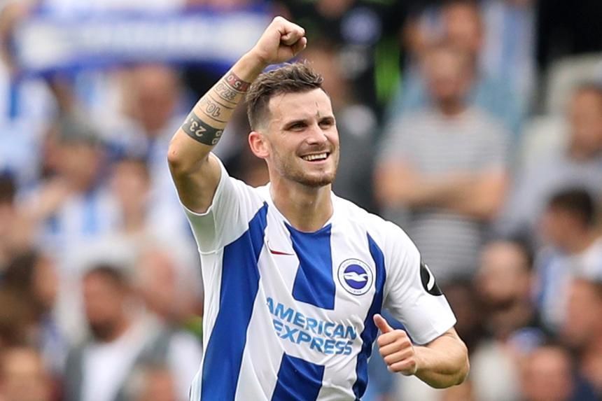 Pascal Gross scored a memorable brace for Brighton