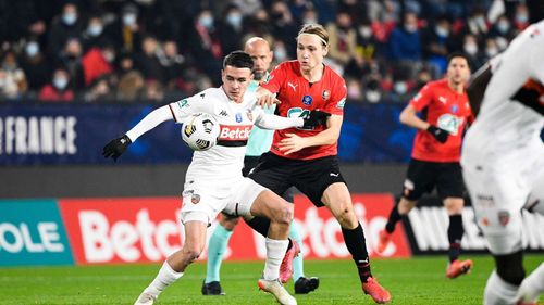 Rennes and Lorient will lock horns in their Ligue 1 opener on Sunday.