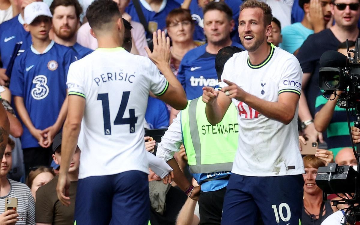 Harry Kane(right) and Ivan Perisic(left) combined to get Spurs an unlikely draw in GW 2.