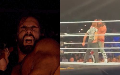 Seth Rollins might have finally pushed a referee too far at a WWE Live Event.