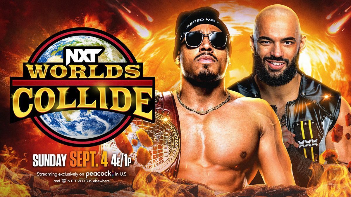 Ricochet will go one-on-one with Carmelo Hayes at NXT: Worlds Collide (2022)