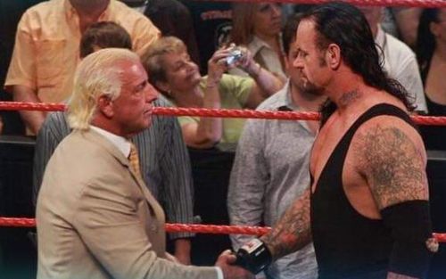 WWE Hall of Famers Ric Flair and The Undertaker