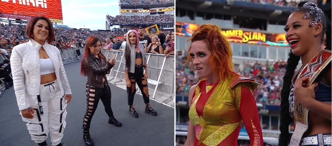 Who will join Bianca Belair and Becky Lynch?