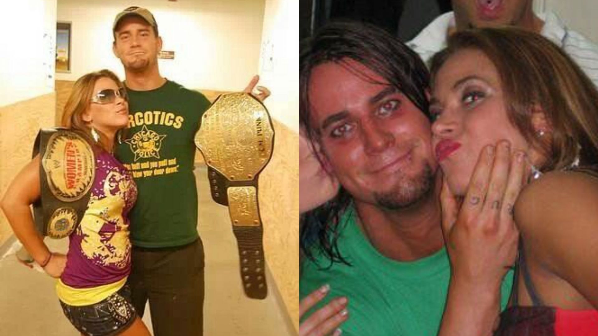 Rumors suggested that CM Punk and Mickie James dated in 2003