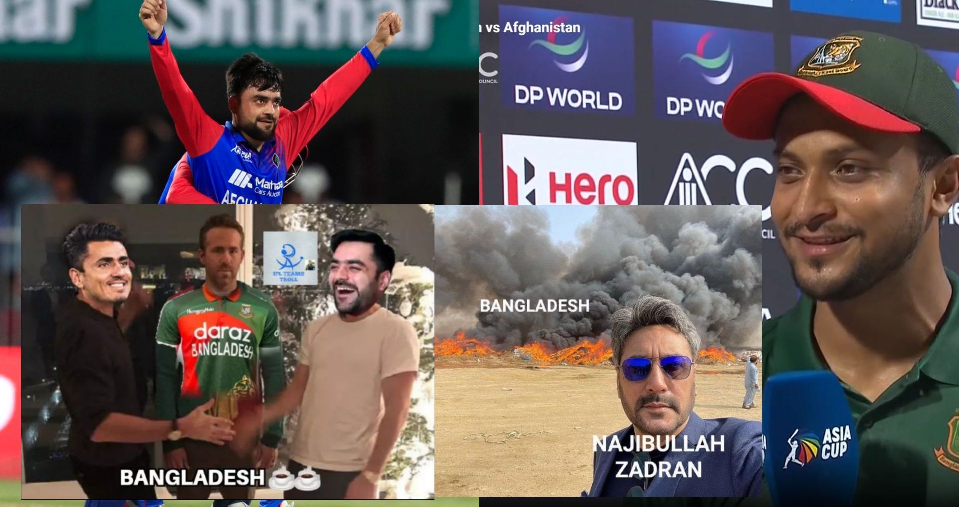 Fans took to social media to share memes after Bangladesh lost against Afghanistan on Tuesday