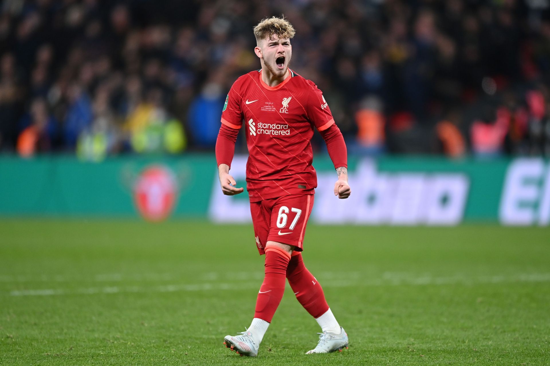 Harvey Elliott in the Carabao Cup Final