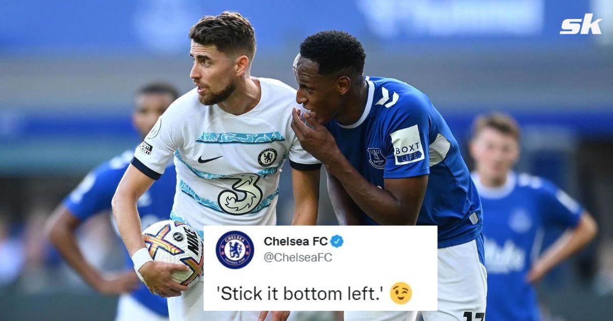 Blues hilariously troll Everton defender Yerry Mina with brilliant tweet during the Premier League clash