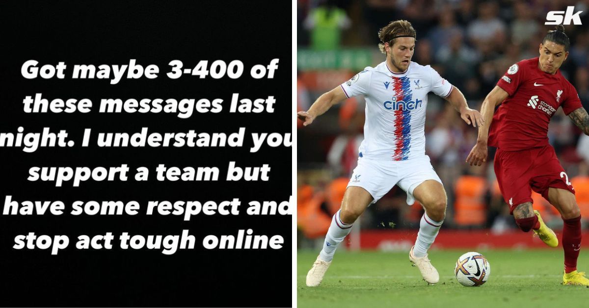 Crystal palace defender reveals awful abuse following Liverpool game