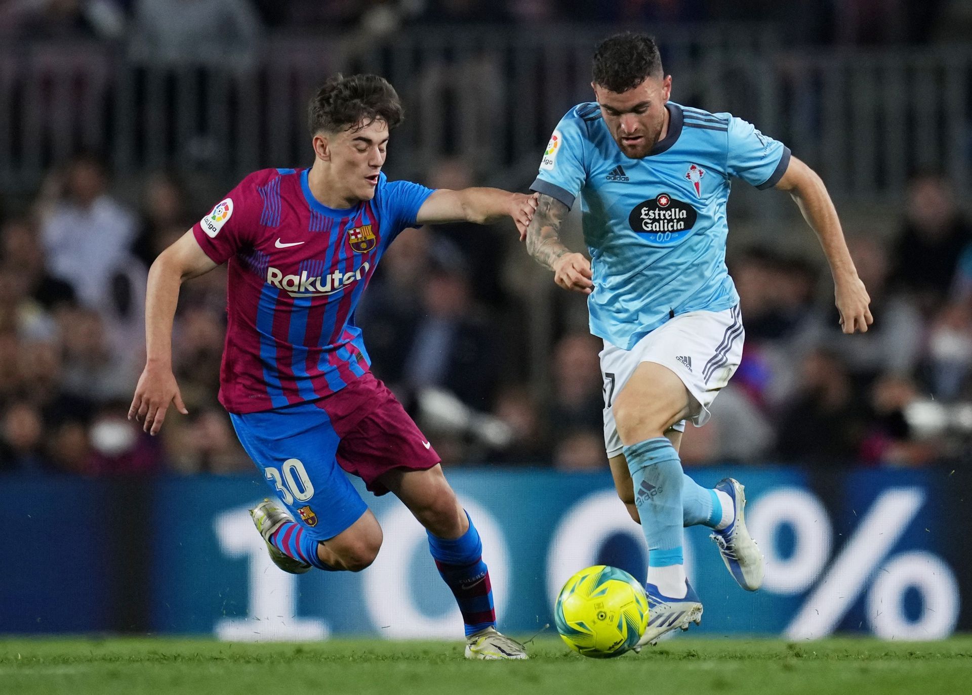 Javi Galan has been impressive for Celta Vigo