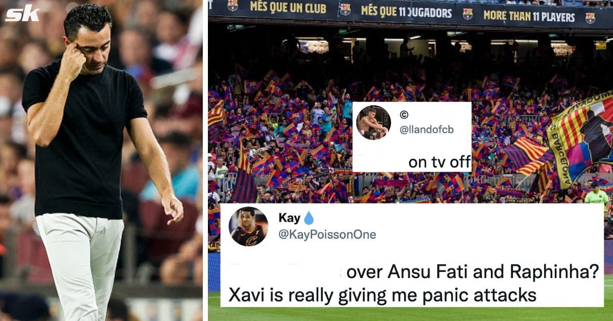 Barcelona fans dismayed at Xavi&#039;s team selection for Real Sociedad clash