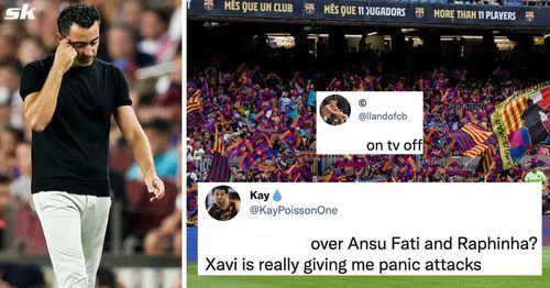 Barcelona fans dismayed at Xavi's team selection for Real Sociedad clash