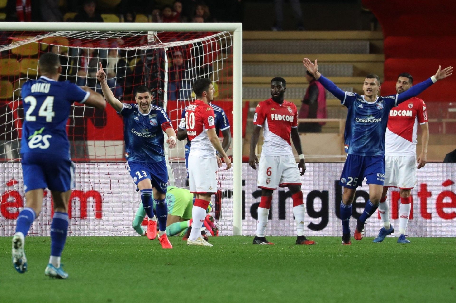 Strasbourg and Monaco lock horns in their Ligue 1 opener on Saturday