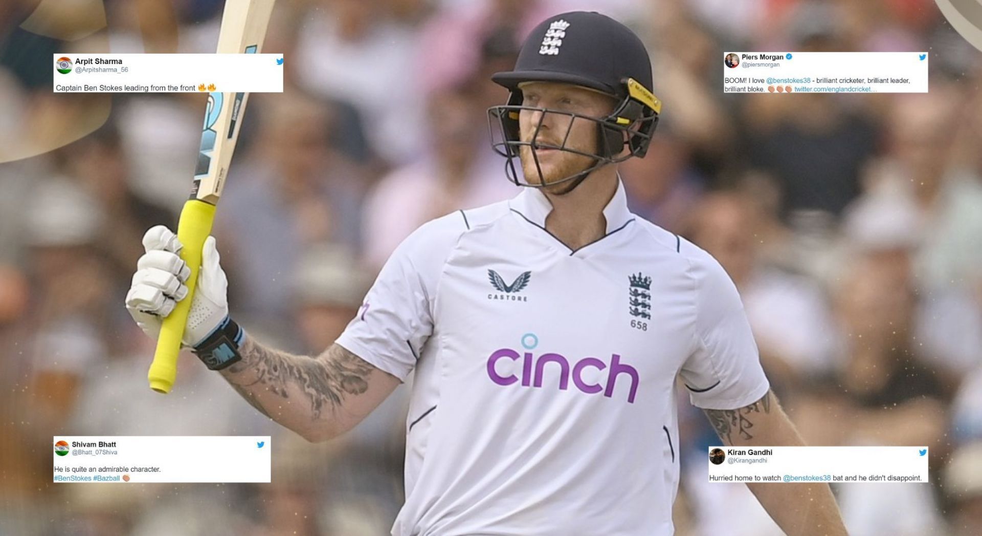 Ben Stokes hits century at Manchester to shut critics in style after England