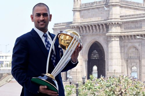 MS Dhoni was the mastermind behind India's 2011 World Cup win (Image: Getty)