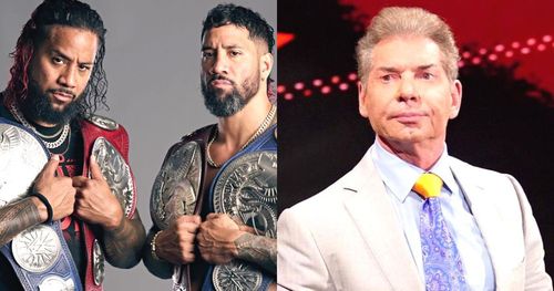 The Undisputed WWE Tag Team Champions and Vince McMahon