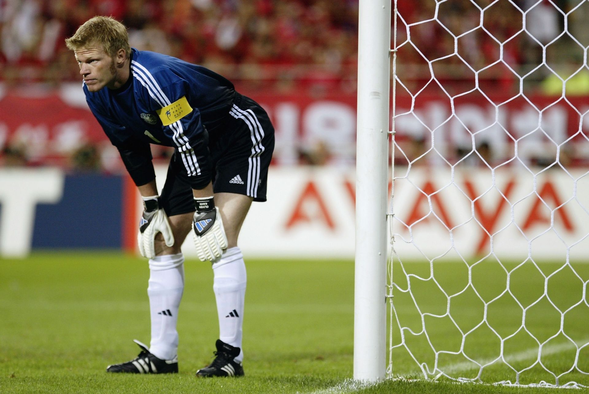 Oliver Kahn of Germany at the 2002 World Cup