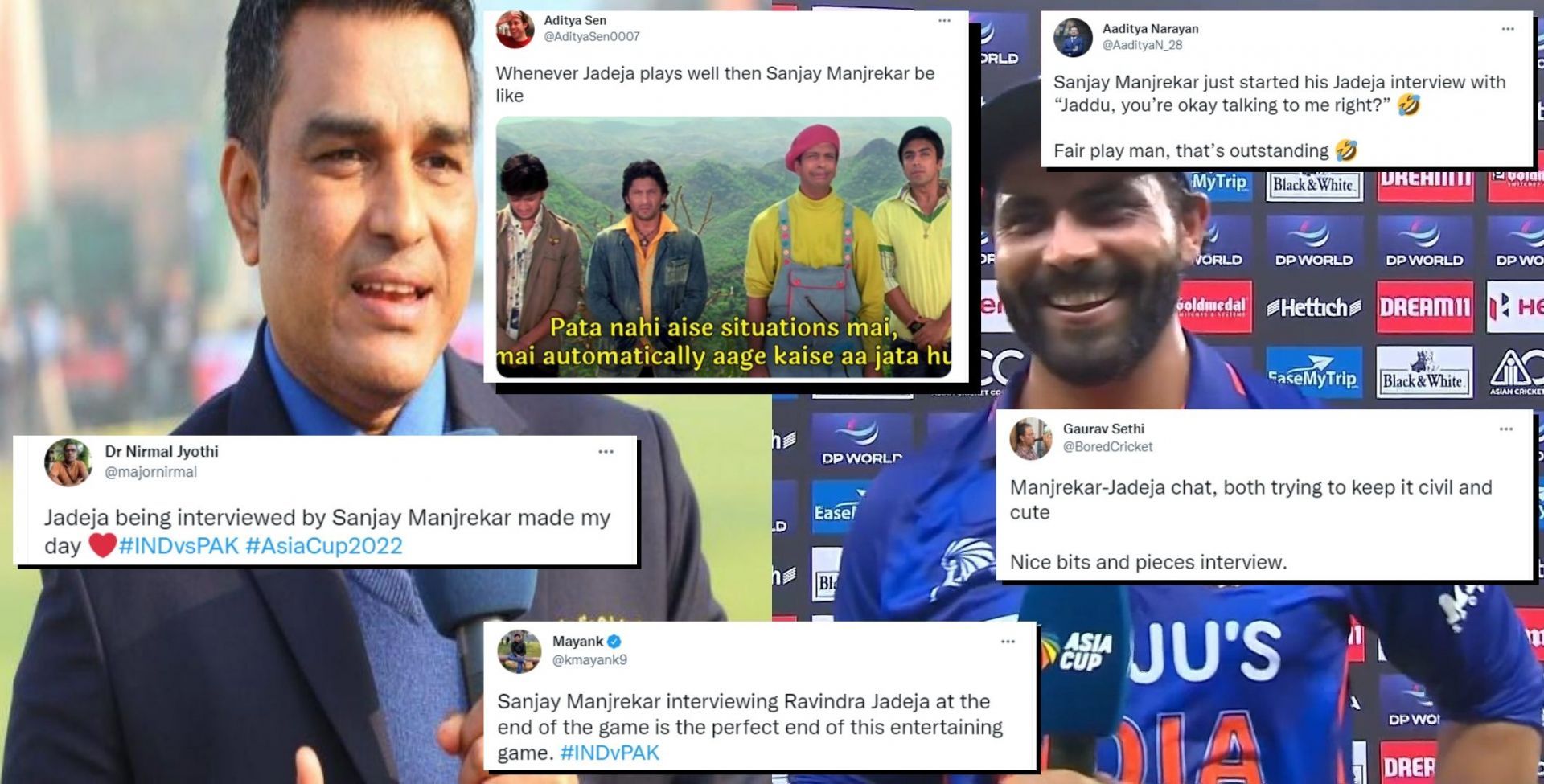 Sanjay Manjrekar, Ravindra Jadeja