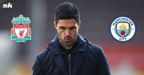 Pundit insists that Mikel Arteta's side are not good enough to challenge Liverpool and Manchester City