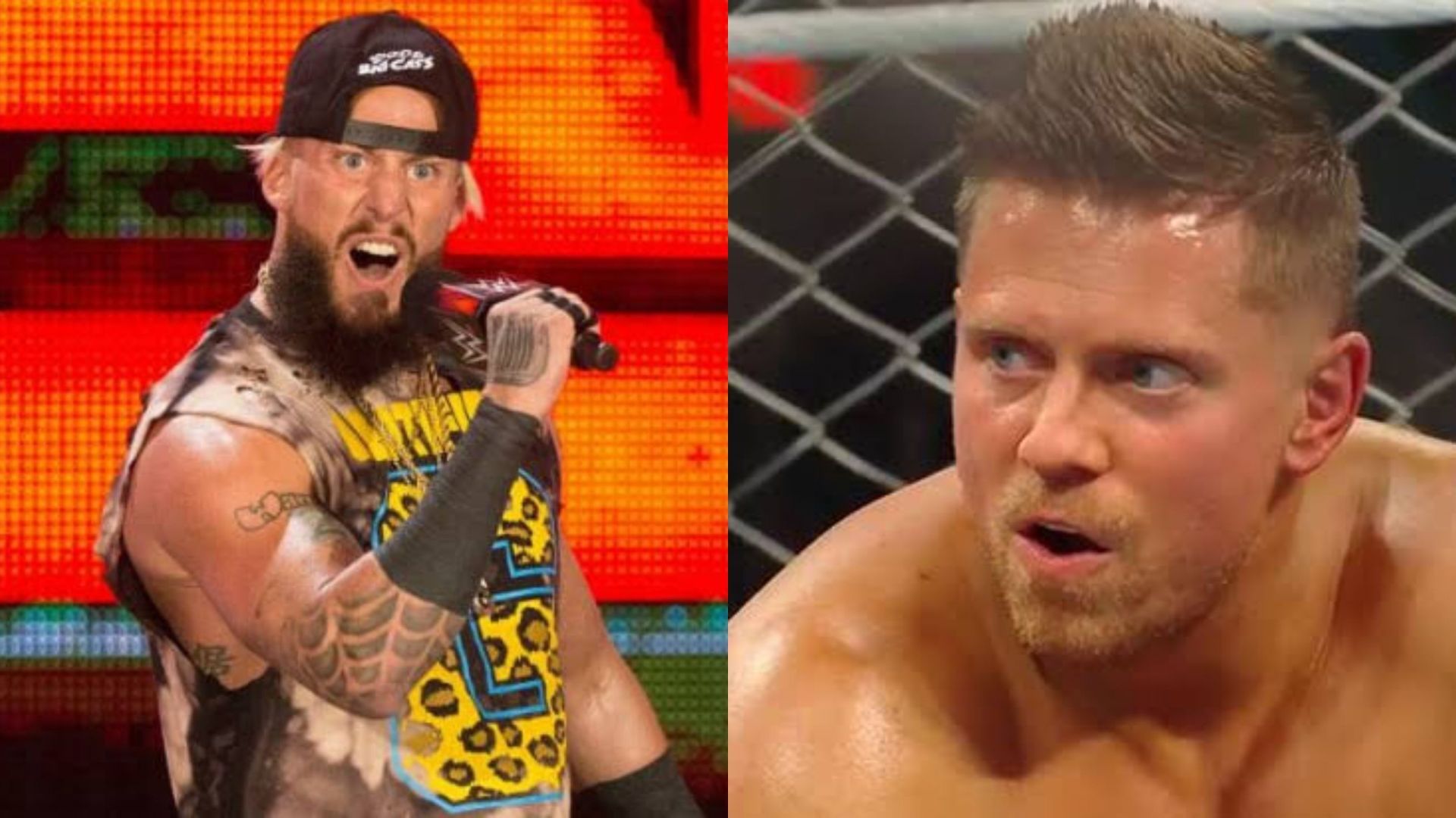 Both Enzo Amore and The Miz were kicked out of the locker rooms.