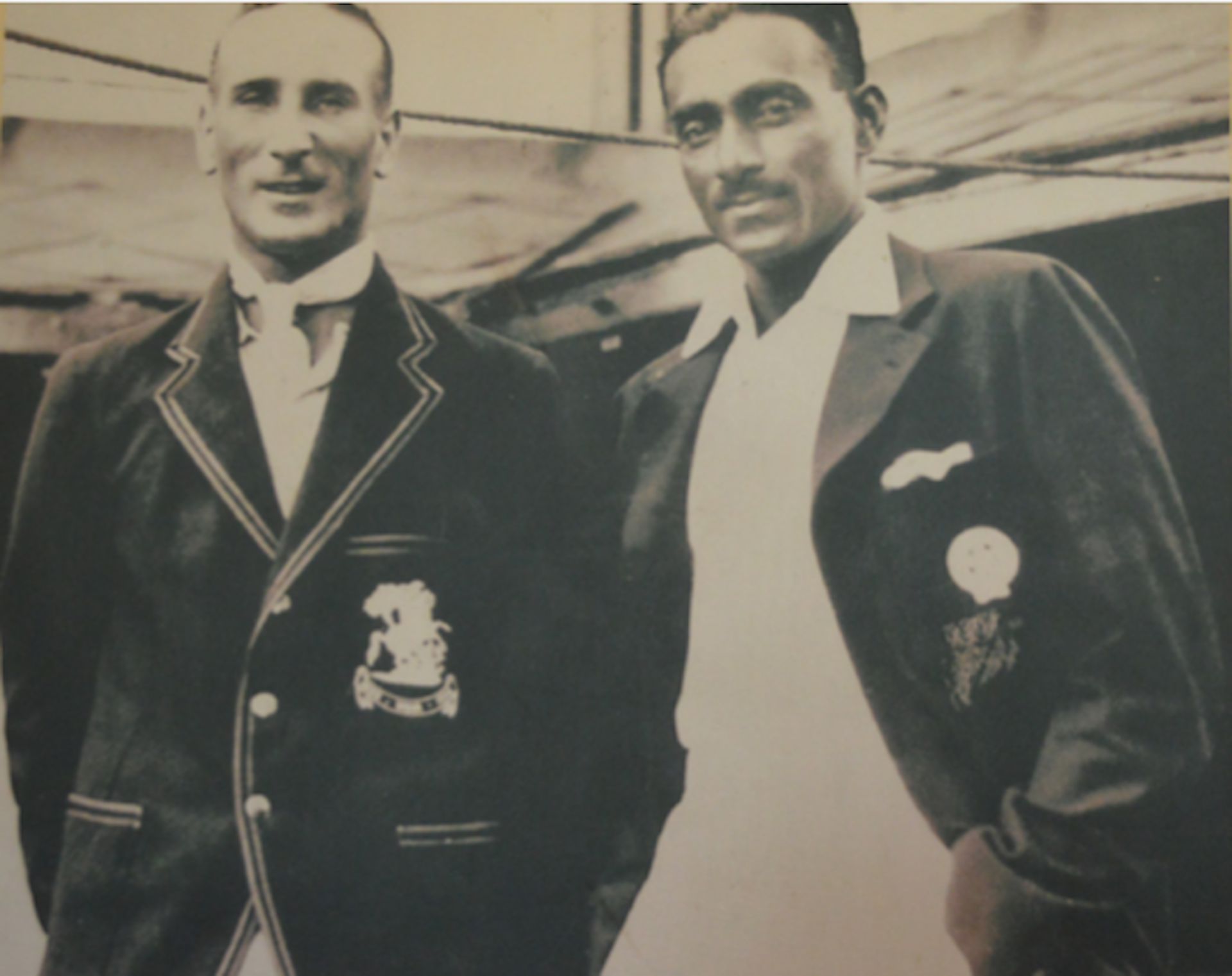 Douglas Jardine and Col. CK Nayudu