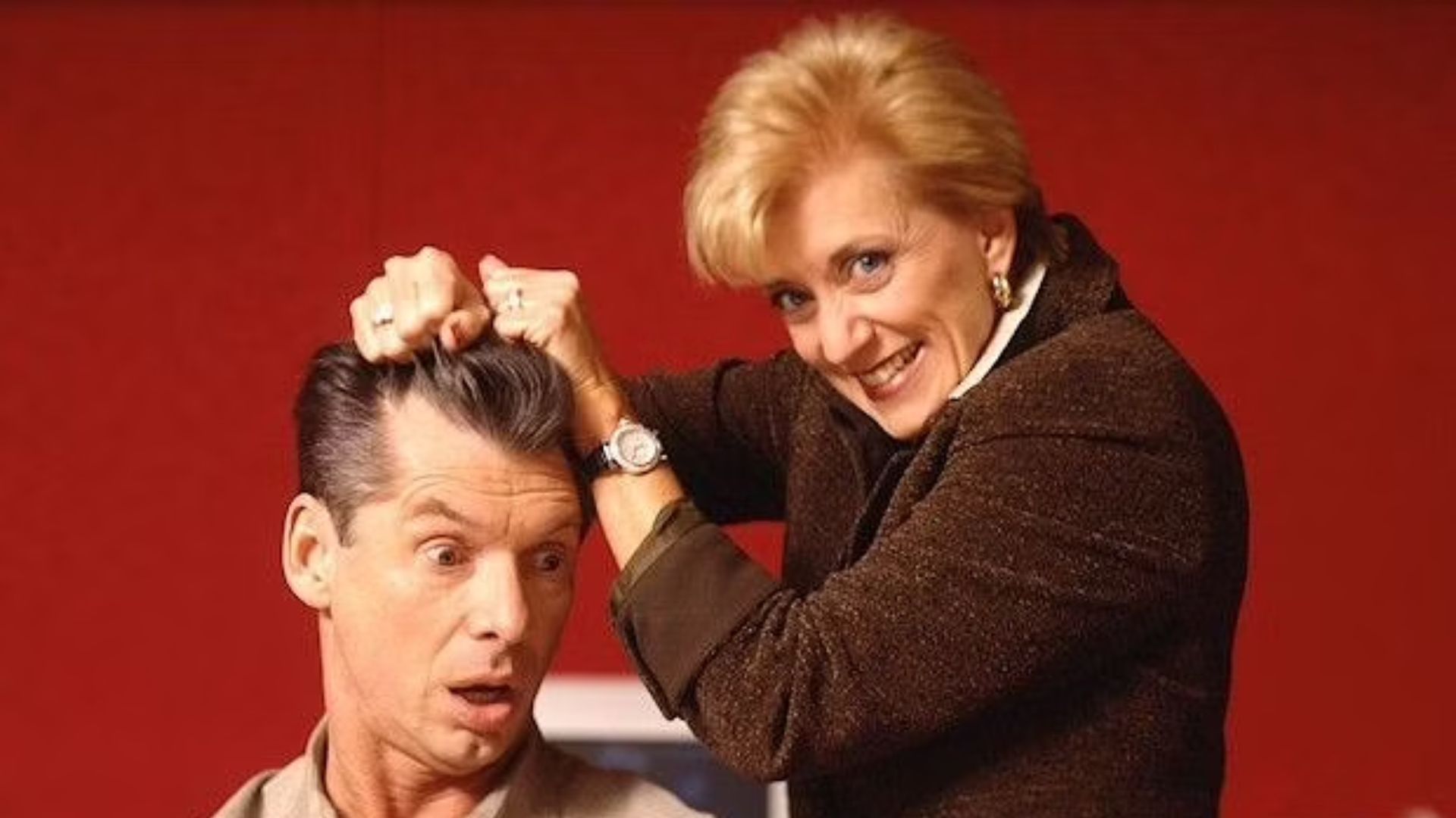 Vince McMahon was cheating on Linda McMahon with Trish Stratus in the lead up to Wrestlemania 17.