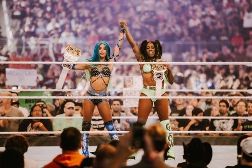 Sasha Banks and Naomi are rumored to be returning to WWE soon