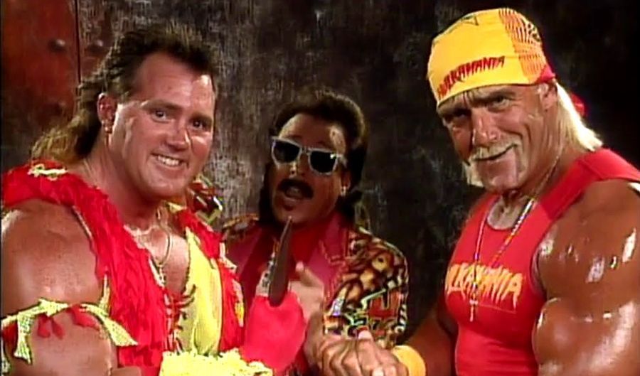 WWE Superstars Hulk Hogan, Jimmy Hart and Brutus Beefcake were all close friends during their heyday
