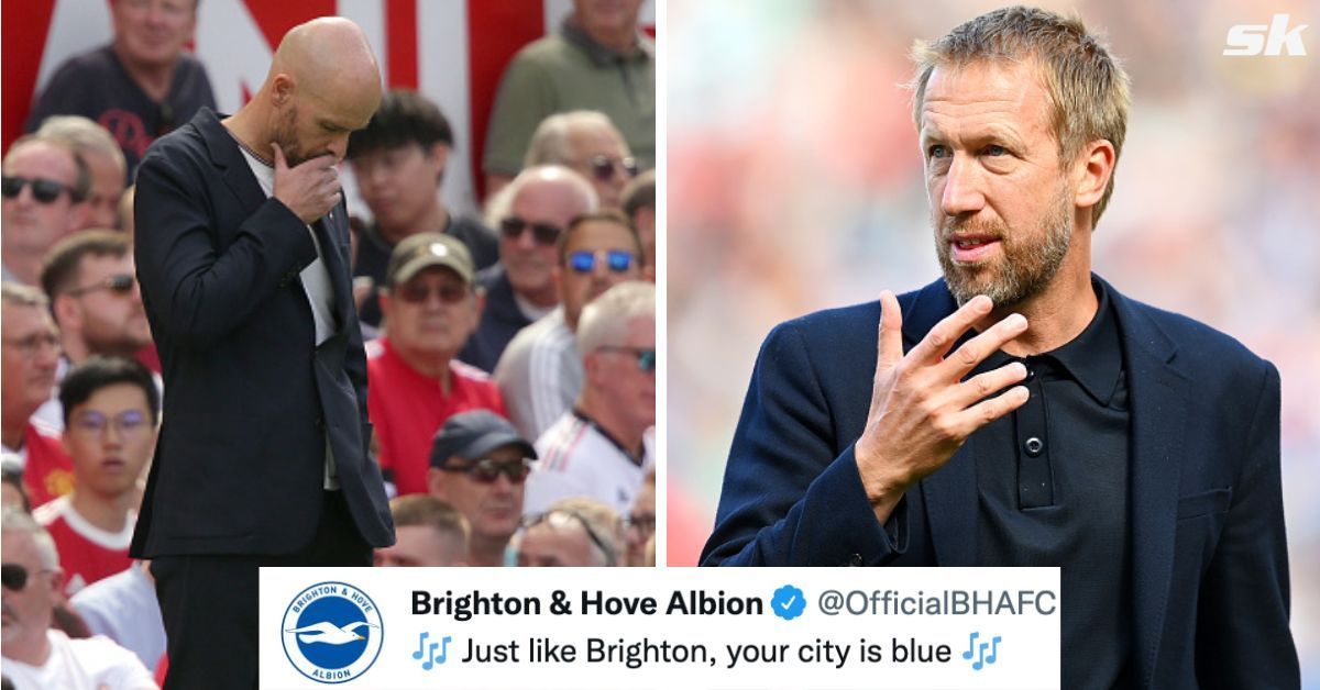 Brighton mock United after victory at Old Trafford