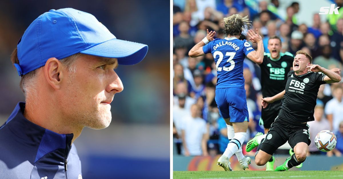 Chelsea boss Thomas Tuchel blasts Conor Gallagher for taking a red card against Leicester City